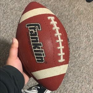 Franklin Vinyl Football (NOT LEATHER) Junior size and weight